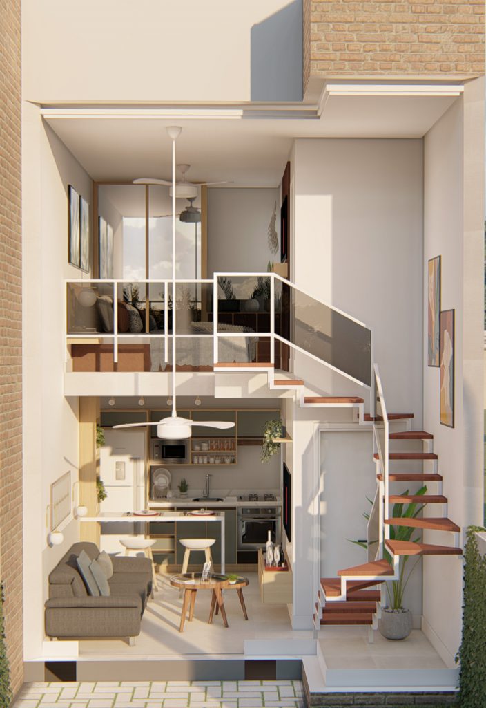 Mini Casa Loft II – Projetos da Jane