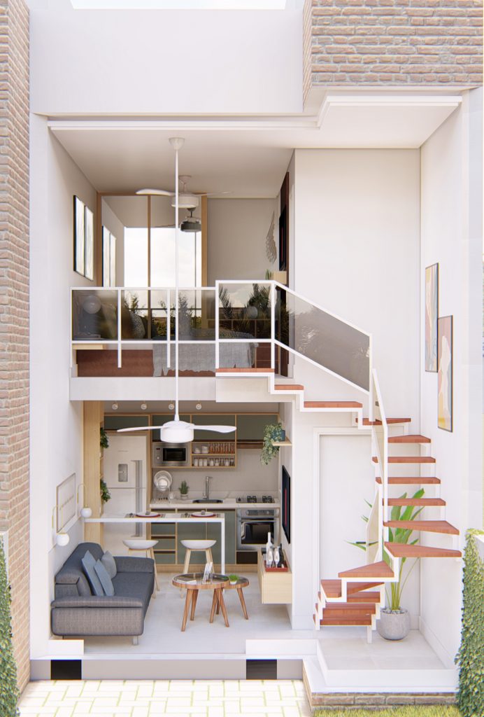 Mini Casa Loft II – Projetos da Jane
